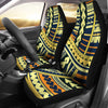 Polynesian Tattoo Print Universal Fit Car Seat Covers