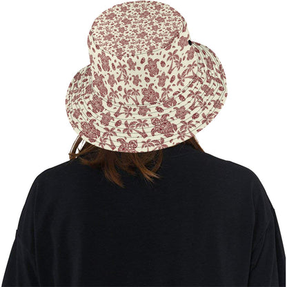 Polynesian Tattoo Turtle Themed Unisex Bucket Hat