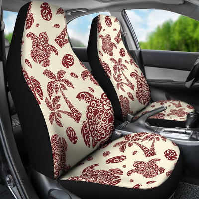 Polynesian Tattoo Turtle Themed Universal Fit Car Seat Covers