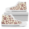 Polynesian Tattoo Turtle Themed Women High Top Shoes