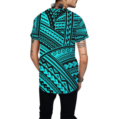 Polynesian Tribal Baseball Jersey-JTAMIGO.COM