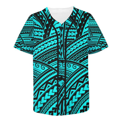 Polynesian Tribal Baseball Jersey-JTAMIGO.COM