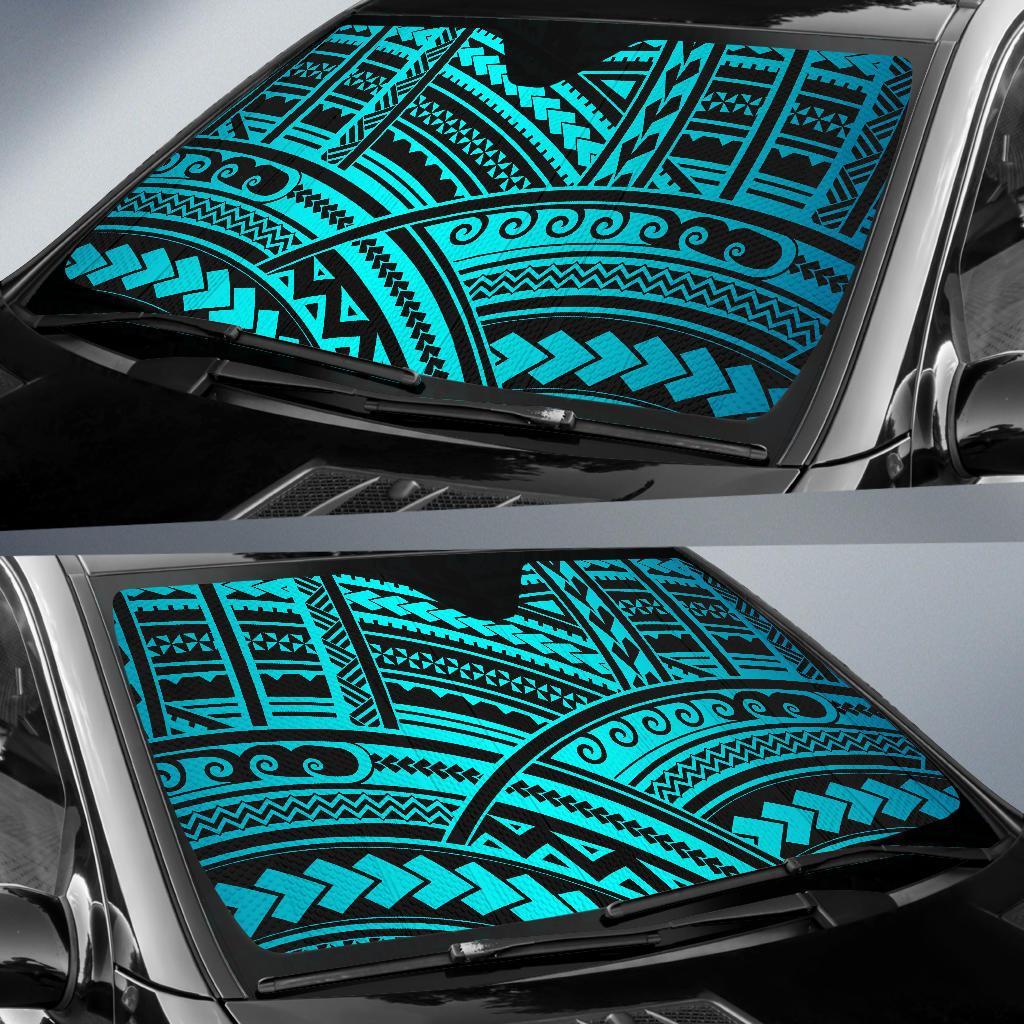 Polynesian Tribal Car Sun Shade For Windshield