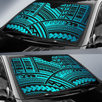 Polynesian Tribal Car Sun Shade For Windshield