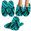 Polynesian Tribal House Slippers