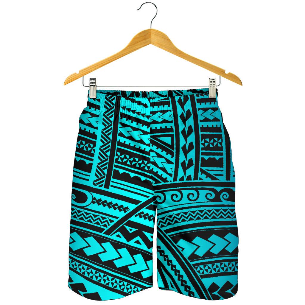 Polynesian Tribal Mens Shorts-JTAMIGO.COM