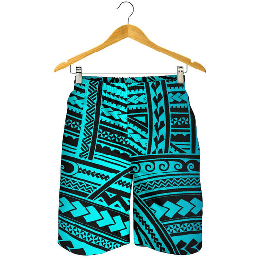 Polynesian Tribal Mens Shorts-JTAMIGO.COM