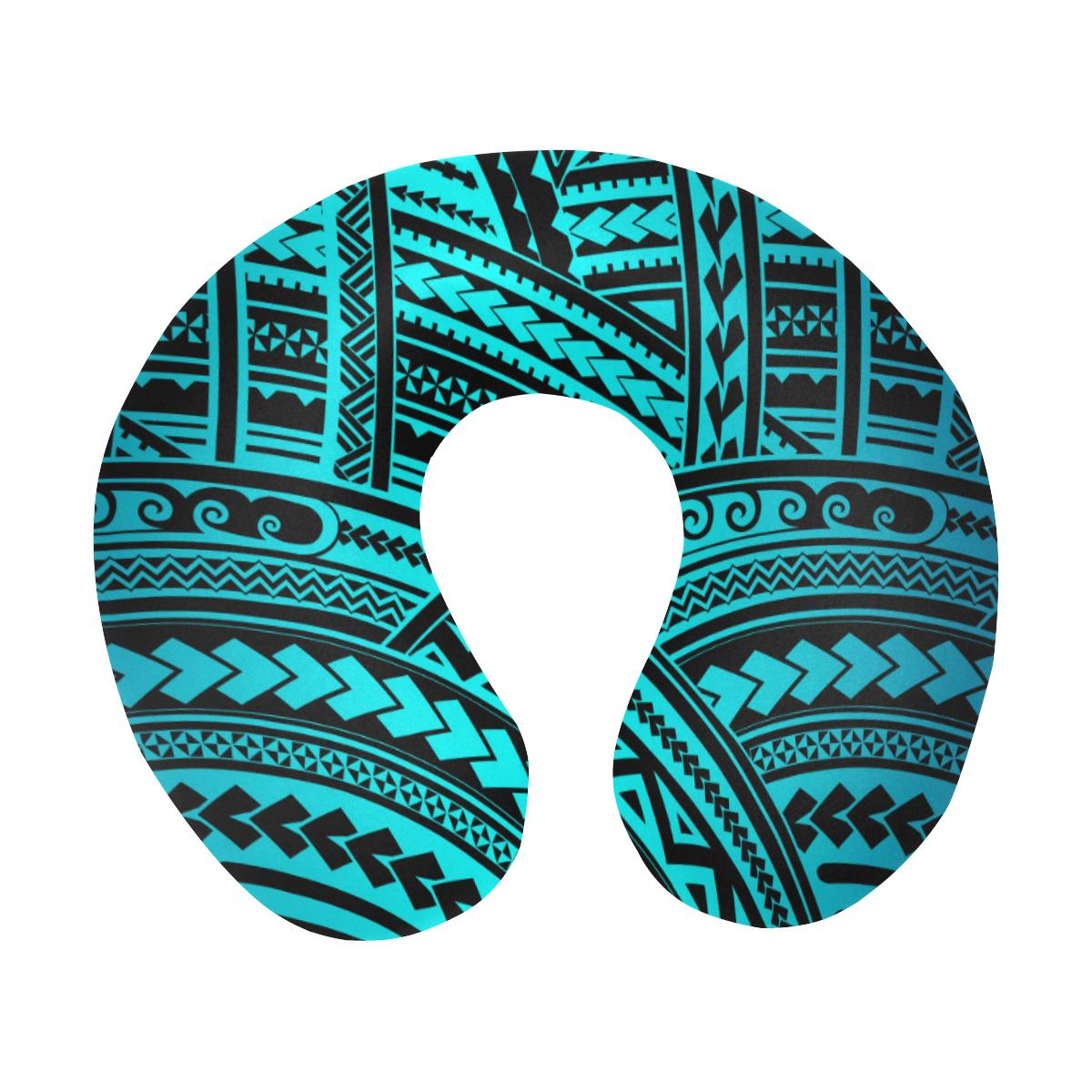 Polynesian Tribal U-Shaped Travel Neck Pillow-JTAMIGO.COM