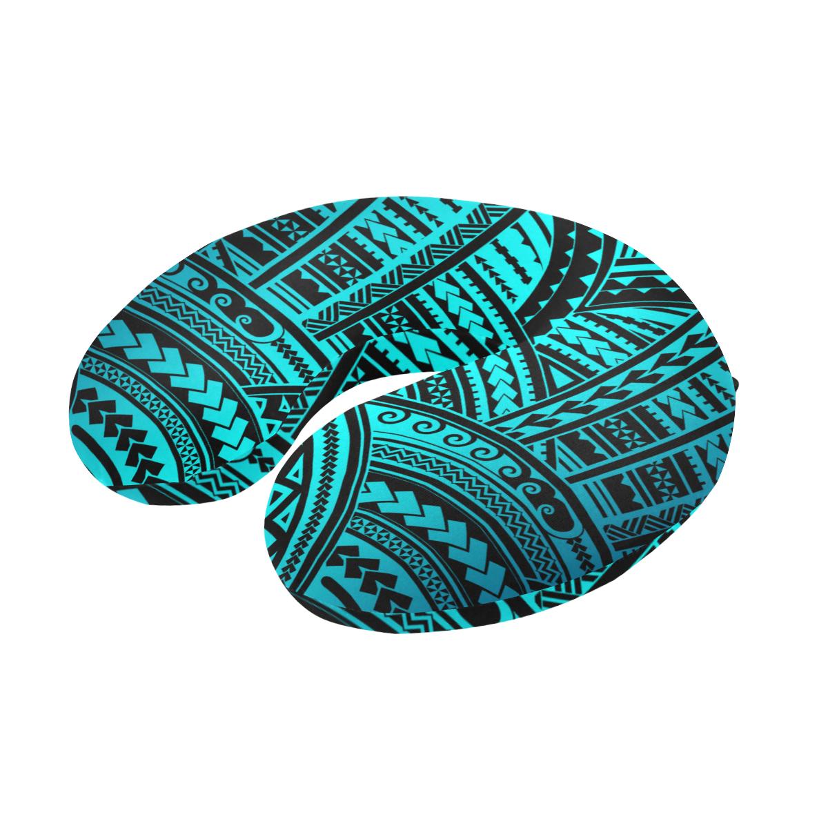 Polynesian Tribal U-Shaped Travel Neck Pillow-JTAMIGO.COM
