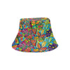 Psychedelic Trippy Flower Print Unisex Bucket Hat