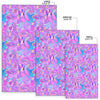 Psychedelic Trippy Mushroom Print Area Rugs-JTAMIGO.COM