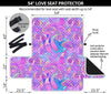 Psychedelic Trippy Mushroom Print Loveseat Sofa Protector-JTAMIGO.COM