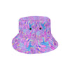 Psychedelic Trippy Mushroom Print Unisex Bucket Hat