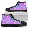 Psychedelic Trippy Mushroom Print Women High Top Shoes