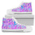 Psychedelic Trippy Mushroom Print Women High Top Shoes