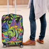 Psychedelic Trippy Mushroom Themed Luggage Cover Protector