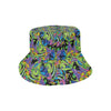 Psychedelic Trippy Mushroom Themed Unisex Bucket Hat