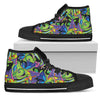 Psychedelic Trippy Mushroom Themed Women High Top Shoes