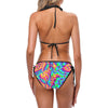 Psychedelic Trippy Pattern Custom Bikini Swimsuit (Model S01)-JTAMIGO.COM