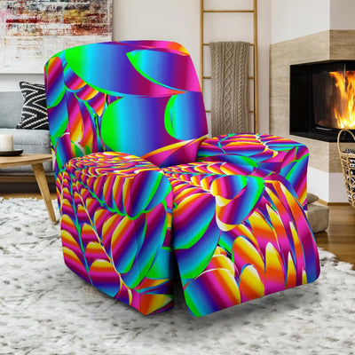 Psychedelic Trippy Pattern Recliner Slipcover-JTAMIGO.COM