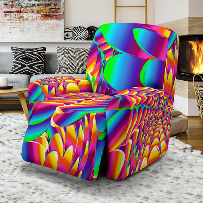 Psychedelic Trippy Pattern Recliner Slipcover-JTAMIGO.COM