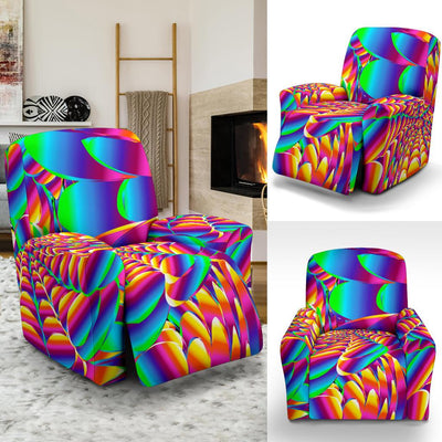 Psychedelic Trippy Pattern Recliner Slipcover-JTAMIGO.COM