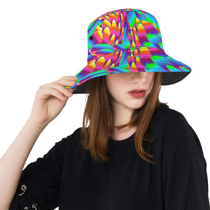 Psychedelic Trippy Pattern Unisex Bucket Hat