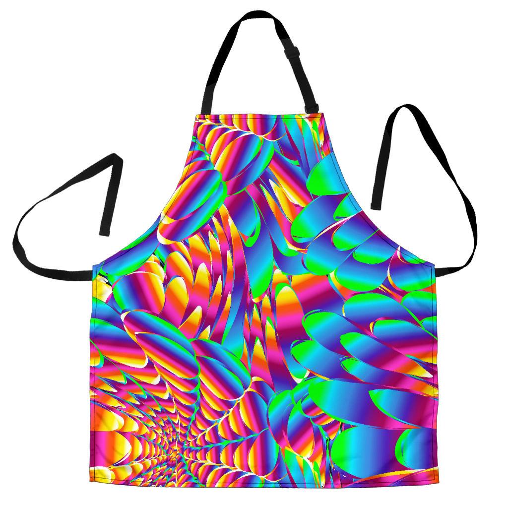 Psychedelic Trippy Pattern Women Apron