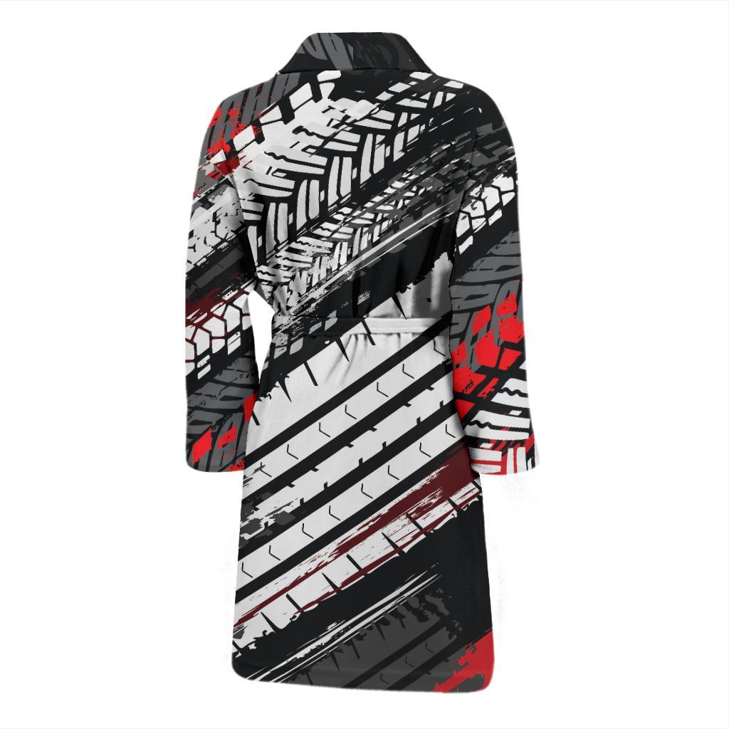 Racing Pattern Print Design A03 Men Bathrobe-JORJUNE.COM
