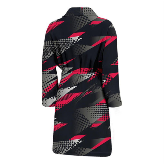 Racing Style Pattern Print Design A04 Men Bathrobe-JORJUNE.COM