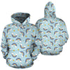 Rainbow Cloud Print Pattern Pullover Hoodie