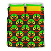 Rasta Reggae Color Design Duvet Cover Bedding Set