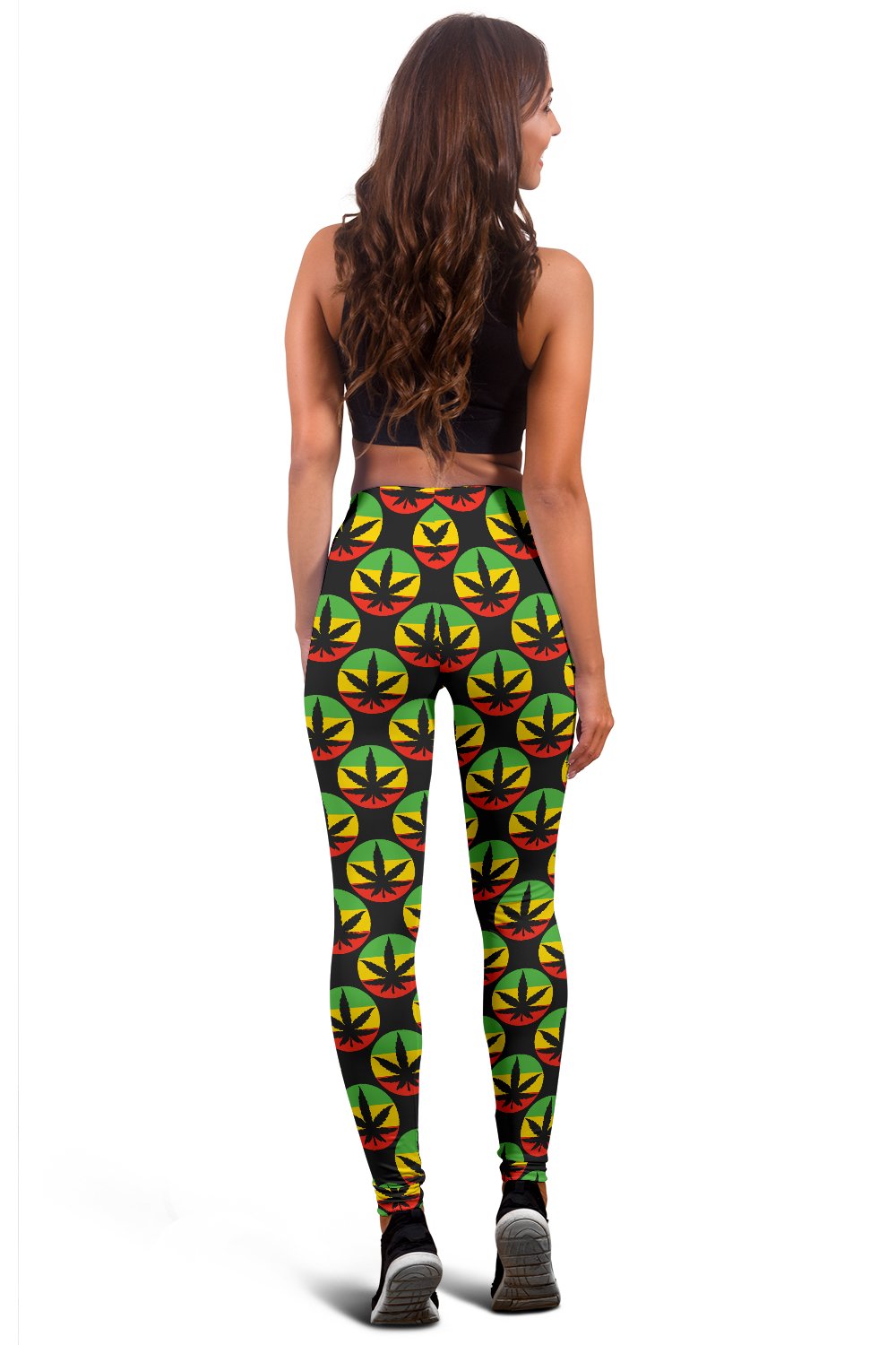 Rasta Reggae Color Design Women Leggings