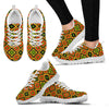 Rasta Reggae Color Pattern Women Sneakers Shoes