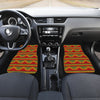 Rasta Reggae Color Print Car Floor Mats