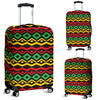 Rasta Reggae Color Themed Luggage Cover Protector