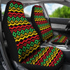 Rasta Reggae Color Themed Universal Fit Car Seat Covers