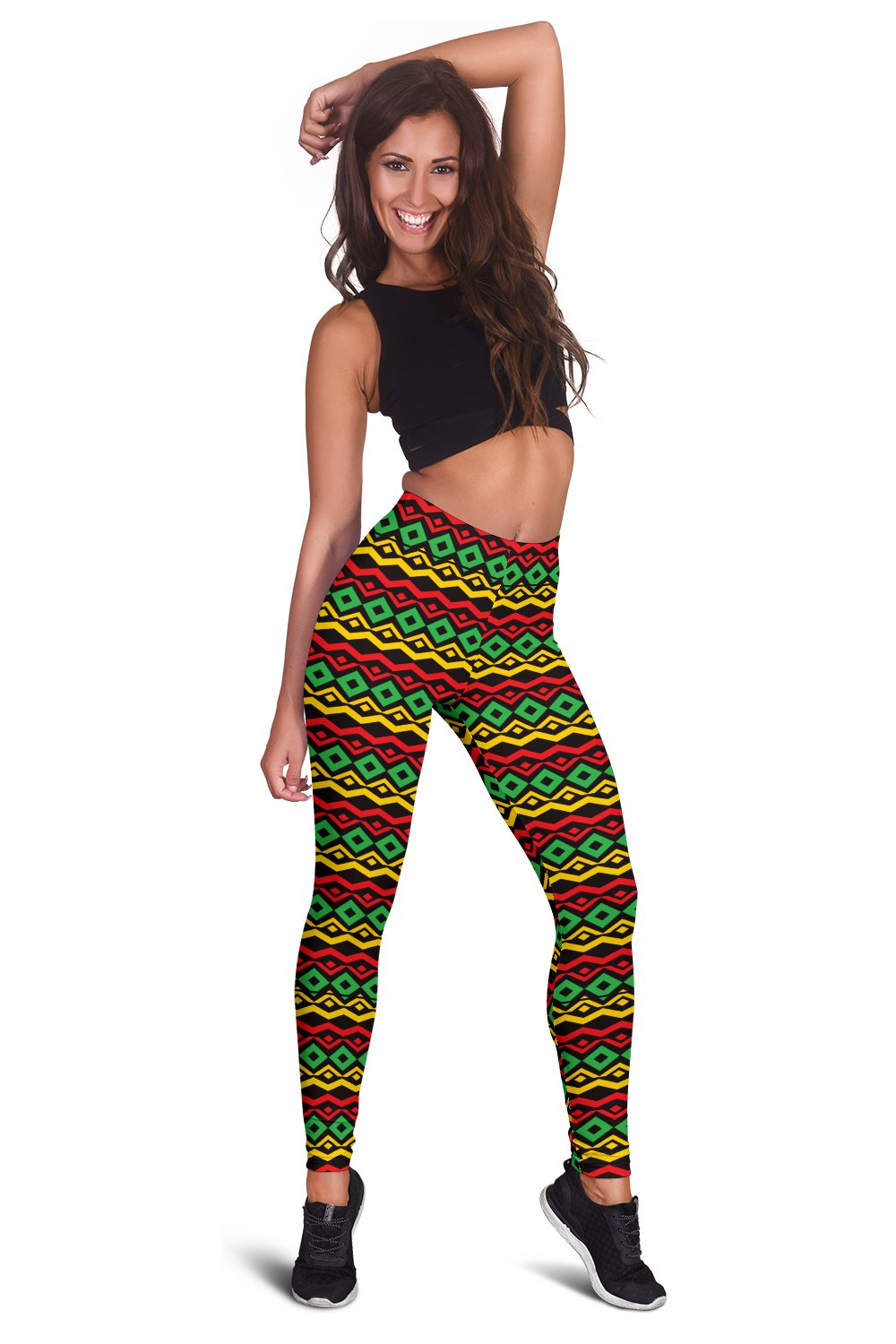 Rasta Reggae Color Themed Women Leggings