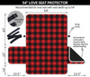 Red Black Buffalo Tartan Plaid Pattern Loveseat Sofa Protector-JTAMIGO.COM