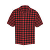 Red Black Buffalo Tartan Plaid Pattern Men Aloha Hawaiian Shirt
