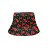 Red Rose Themed Print Unisex Bucket Hat