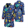 Robot Pattern Print Design A03 Men Bathrobe-JORJUNE.COM