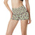 Rooster Print Design High Waisted Spandex Shorts-JTAMIGO.COM