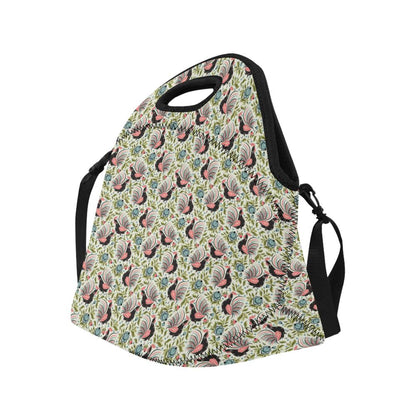 Rooster Print Design Neoprene Lunch Bag (Model 1669)(Large)-JTAMIGO.COM