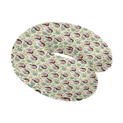Rooster Print Design U-Shaped Travel Neck Pillow-JTAMIGO.COM