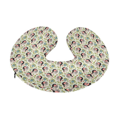 Rooster Print Design U-Shaped Travel Neck Pillow-JTAMIGO.COM