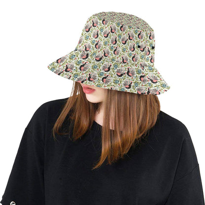 Rooster Print Design Unisex Bucket Hat
