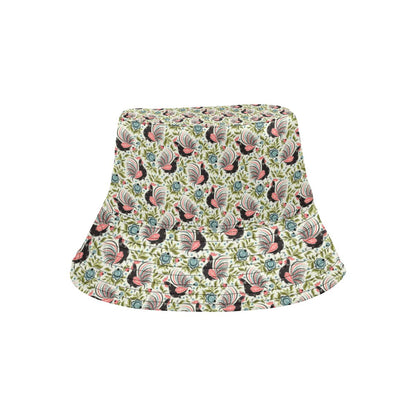 Rooster Print Design Unisex Bucket Hat