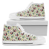 Rooster Print Design Women High Top Shoes