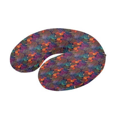 Rooster Print Style U-Shaped Travel Neck Pillow-JTAMIGO.COM